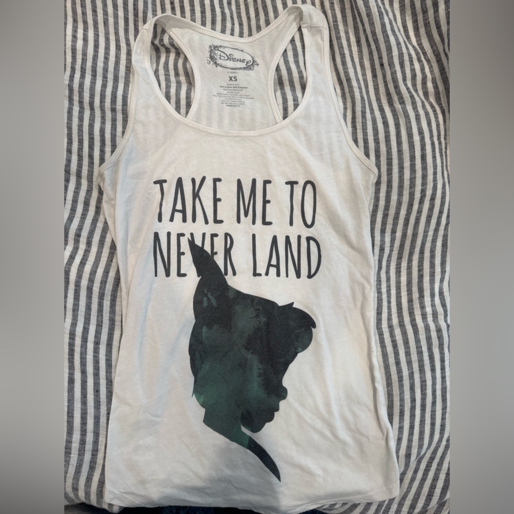 Disney Neverland Graphic Tank Top